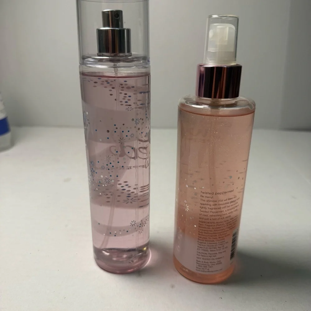 Bath & Body Works TWISTED PEPPERMINT Fine Fragrance Mist Body Spray